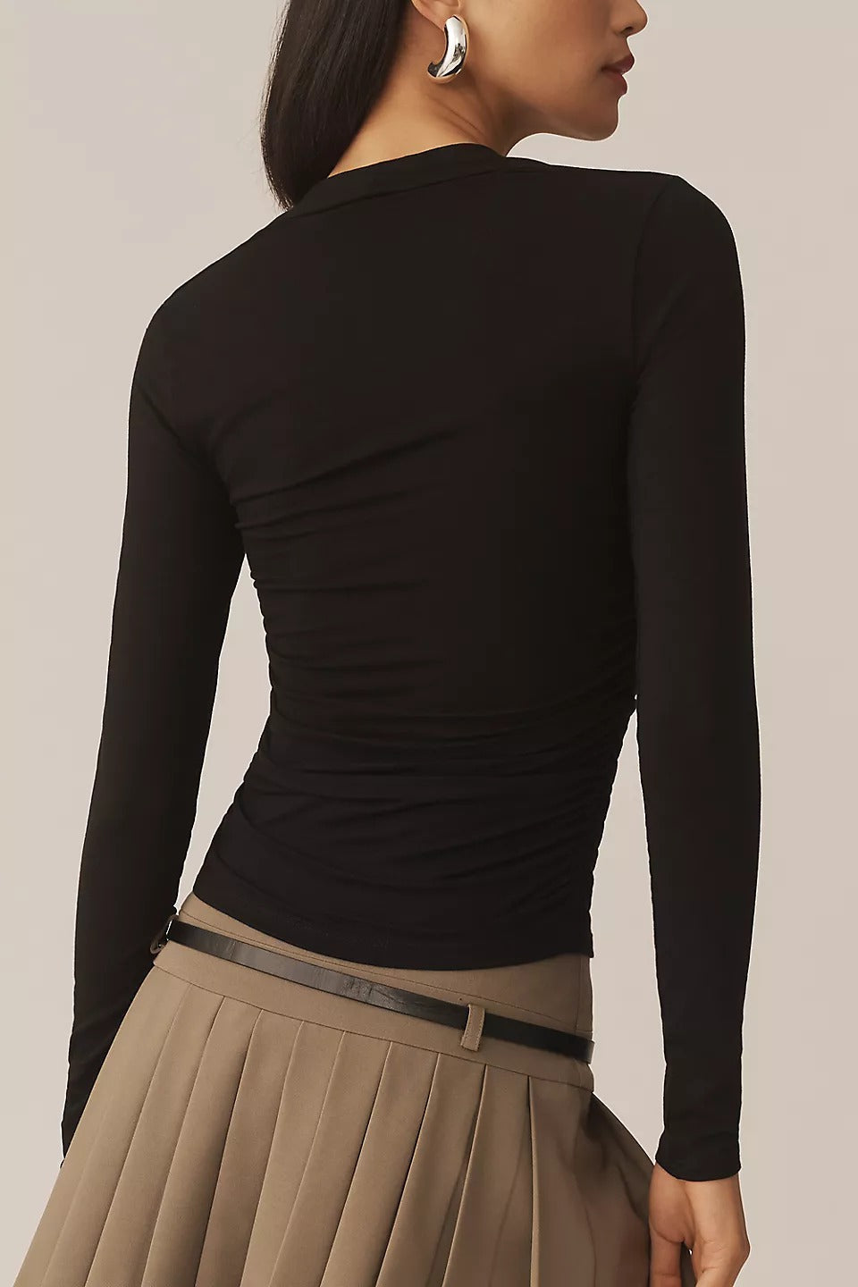Women’s square neck fitted T shirt