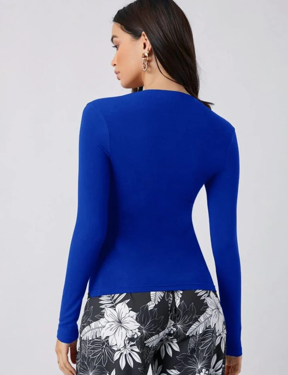Women’s square neck fitted T shirt