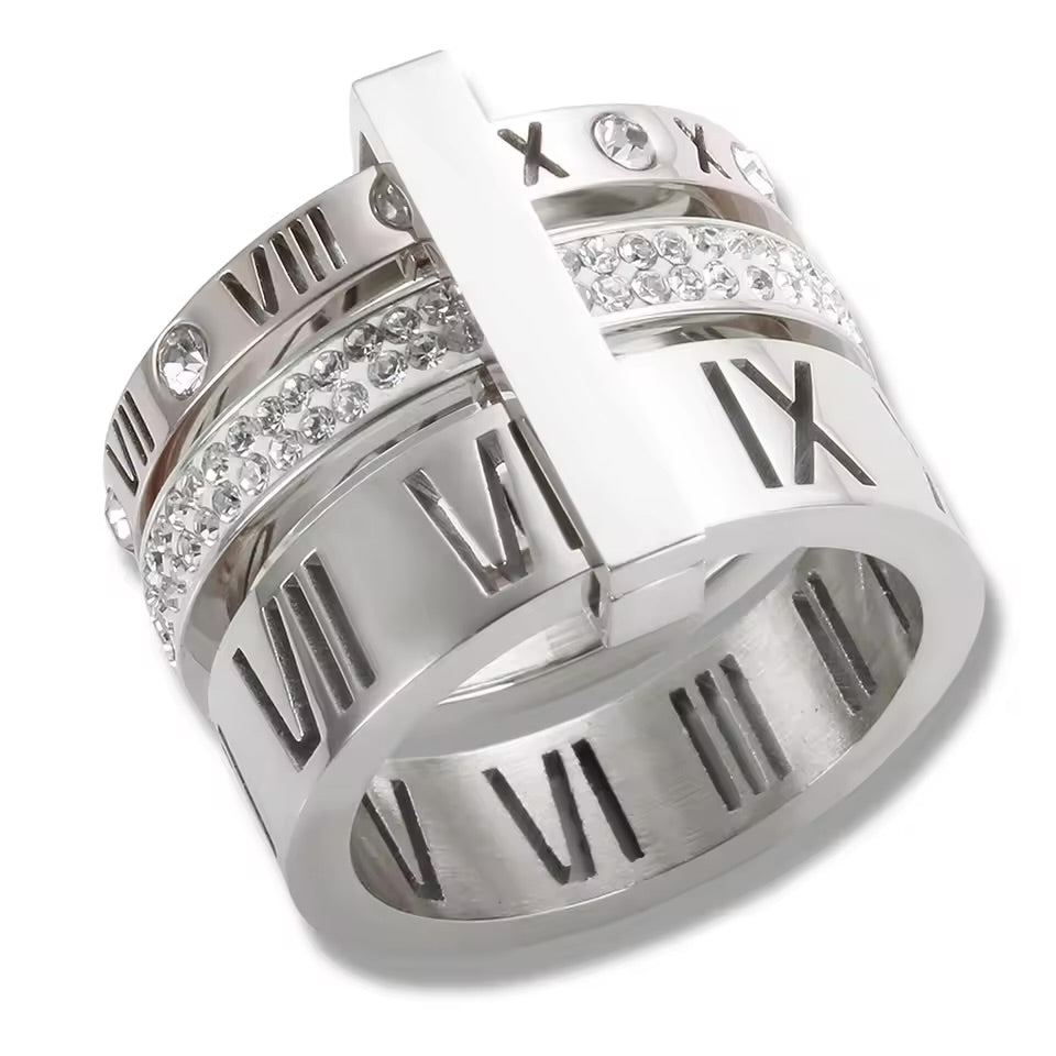 Women’s Three Layer Gold platted Ring