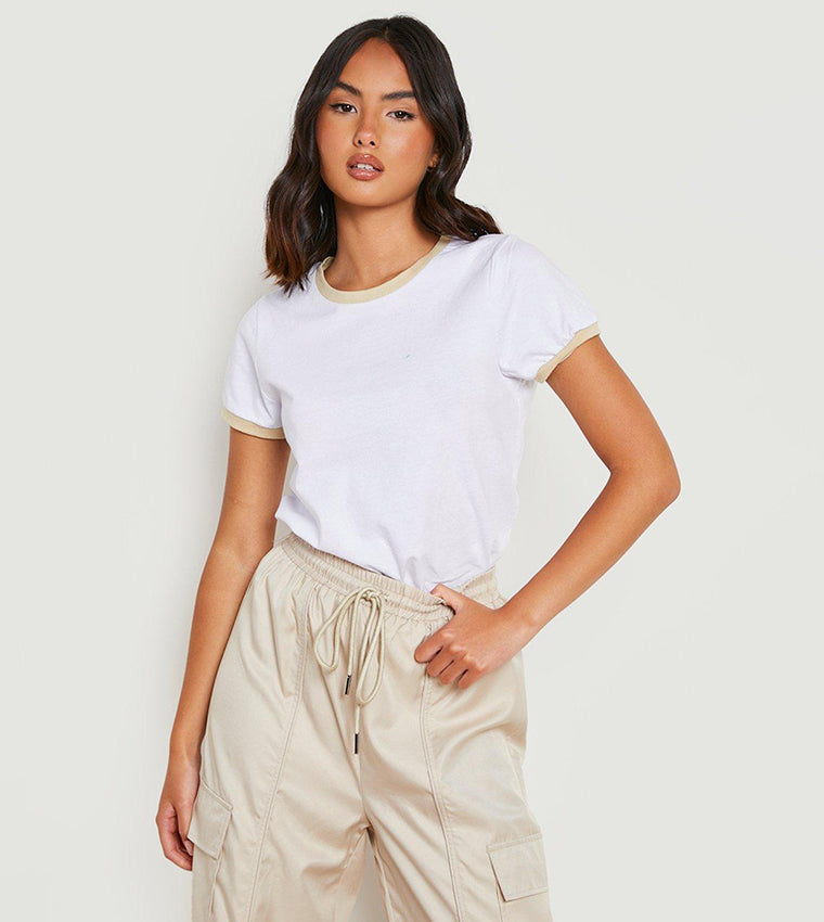 WOMENS RINGER FITTED T-SHIRT