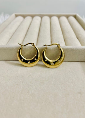 Steller Golden Earrings
