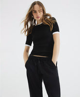 WOMENS RINGER FITTED T-SHIRT