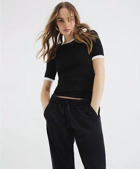 WOMENS RINGER FITTED T-SHIRT