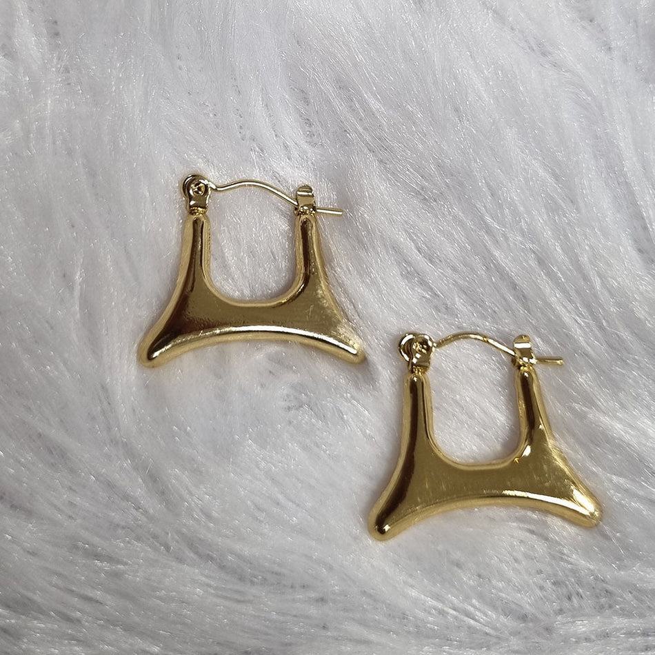 Naitika Art Gold Plated Dangler Earrings