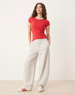 WOMENS RINGER FITTED T-SHIRT