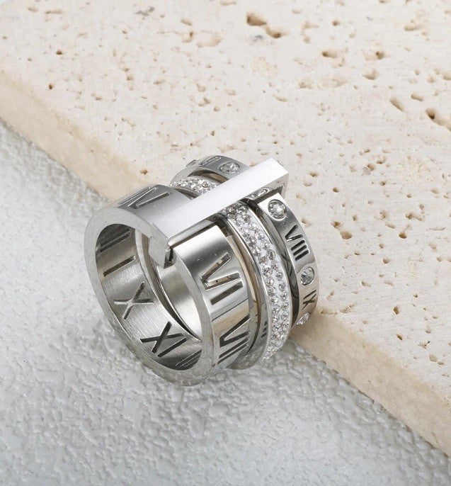 Women’s Three Layer Gold platted Ring
