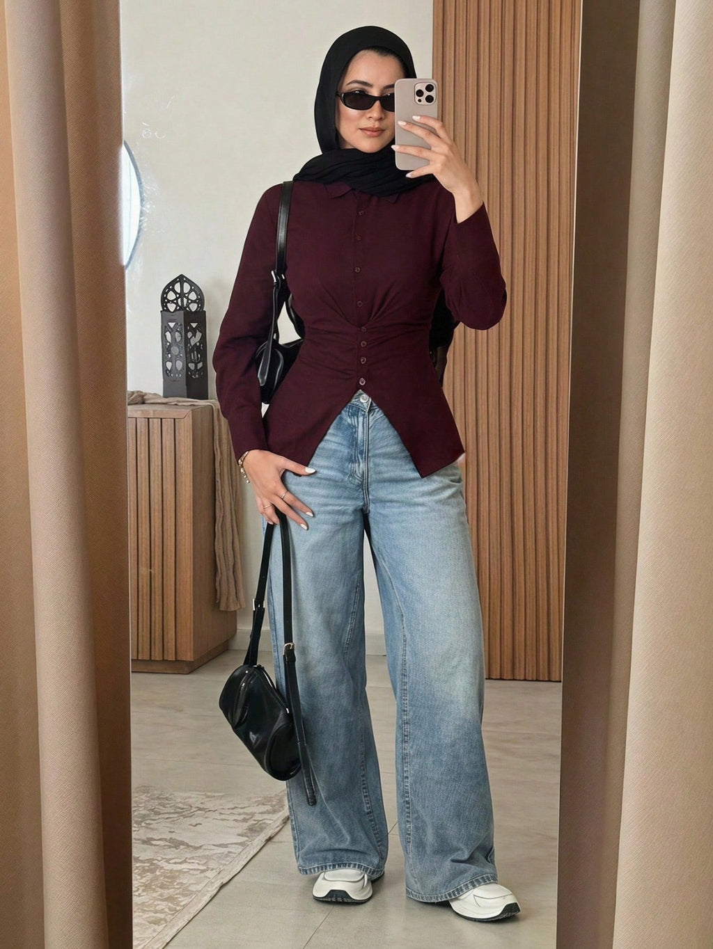 Women's Casual Versatile Waist-Cinching Top