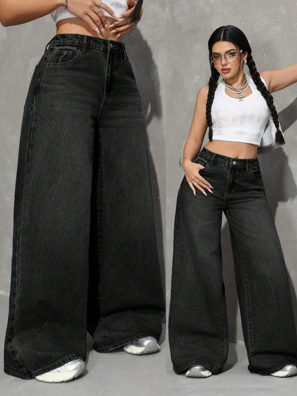 Flared Denim pant