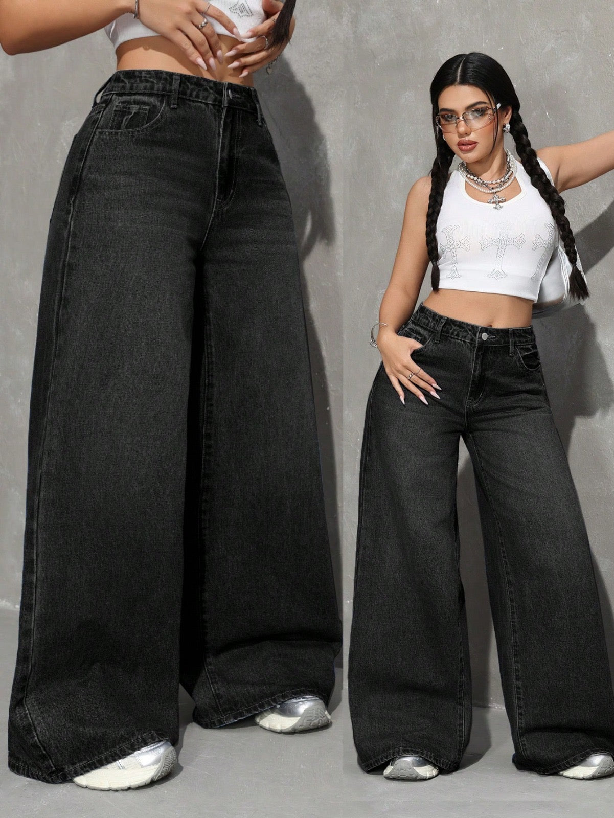Flared Denim pant