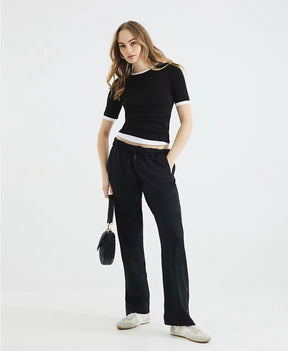 WOMENS RINGER FITTED T-SHIRT