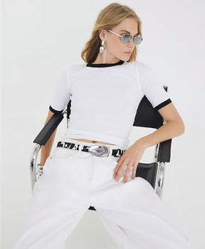 WOMENS RINGER FITTED T-SHIRT