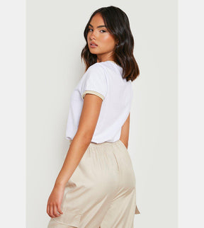 WOMENS RINGER FITTED T-SHIRT