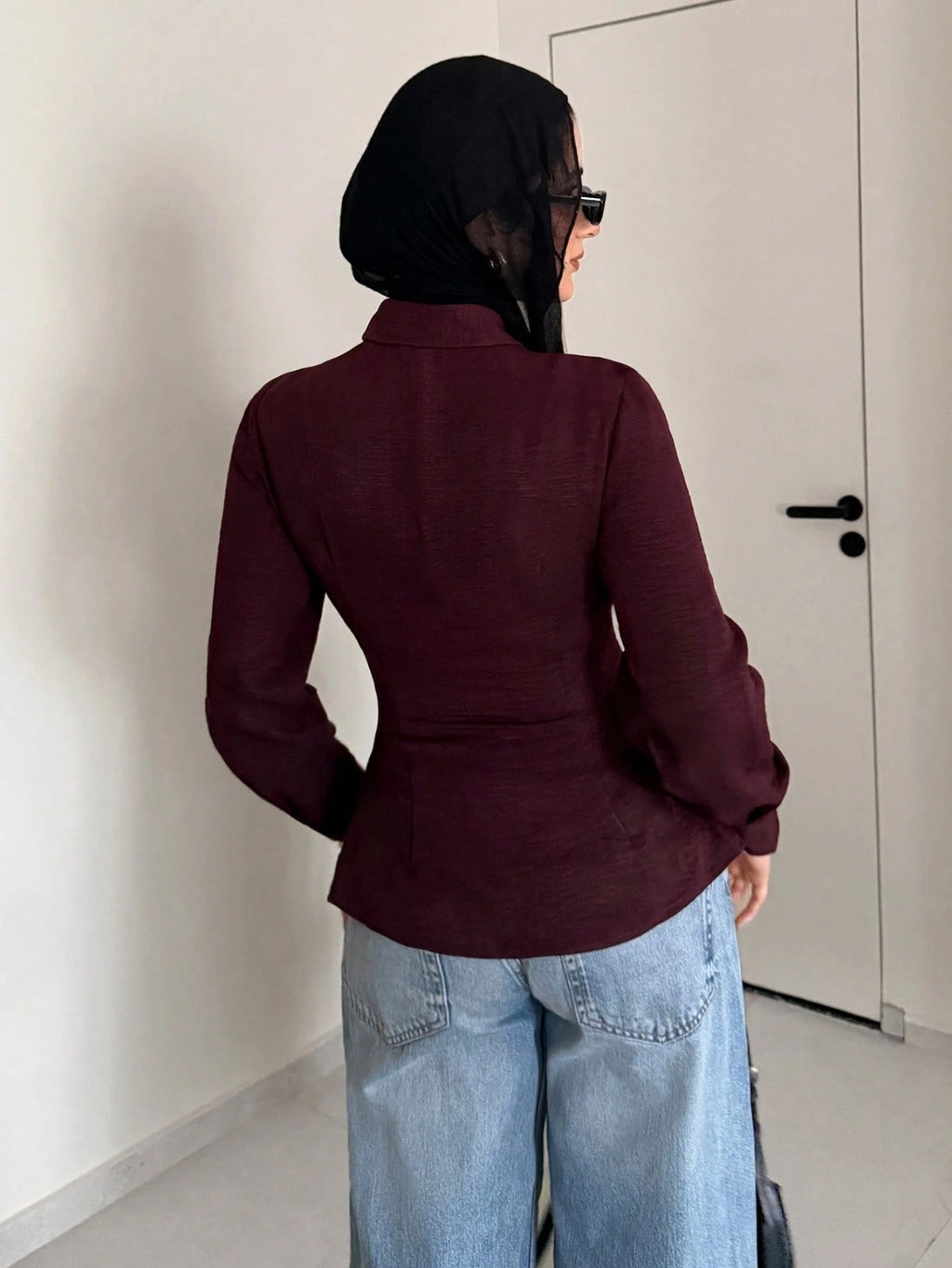 Women's Casual Versatile Waist-Cinching Top