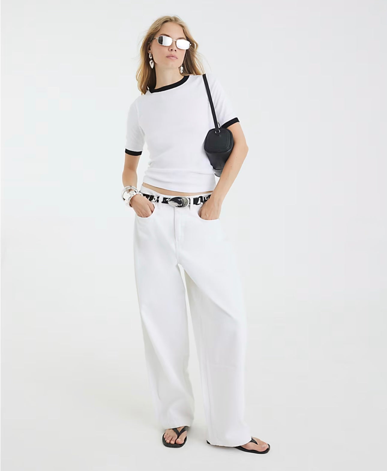 WOMENS RINGER FITTED T-SHIRT