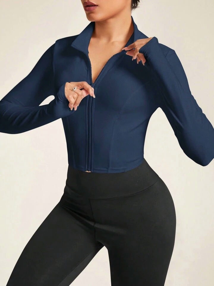 Sport Studio Slim Fit Casual Sports Zipper