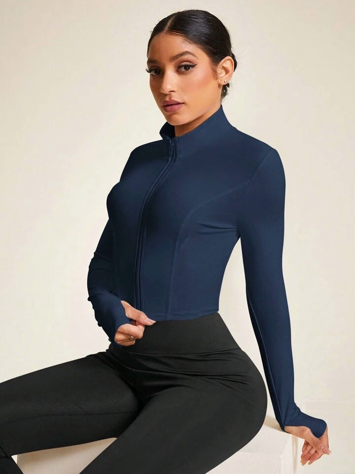 Sport Studio Slim Fit Casual Sports Zipper