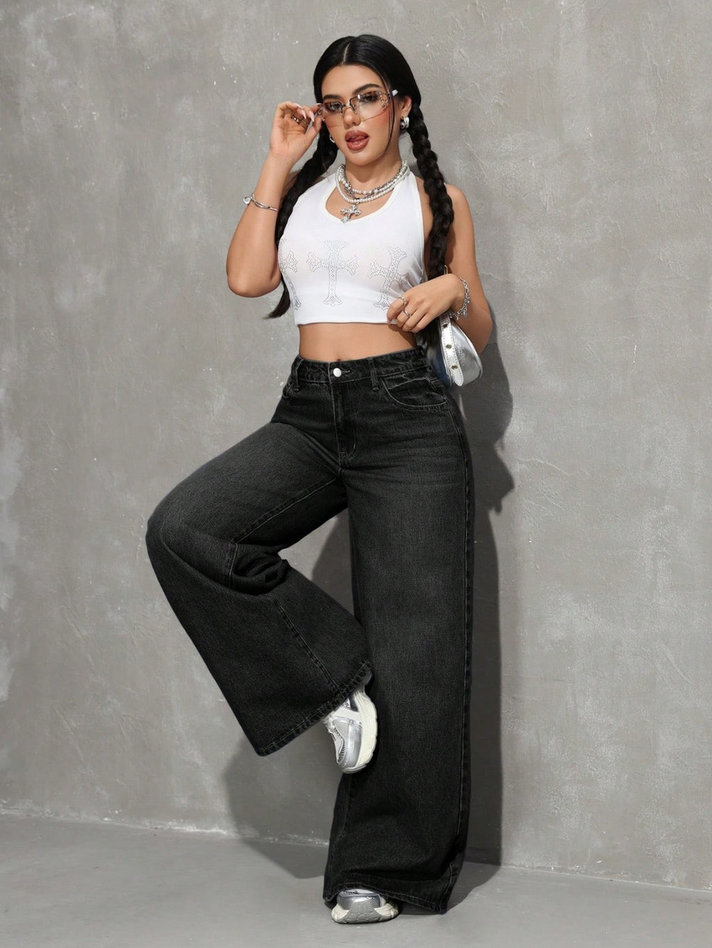 Flared Denim pant