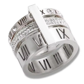 Women’s Three Layer Gold platted Ring