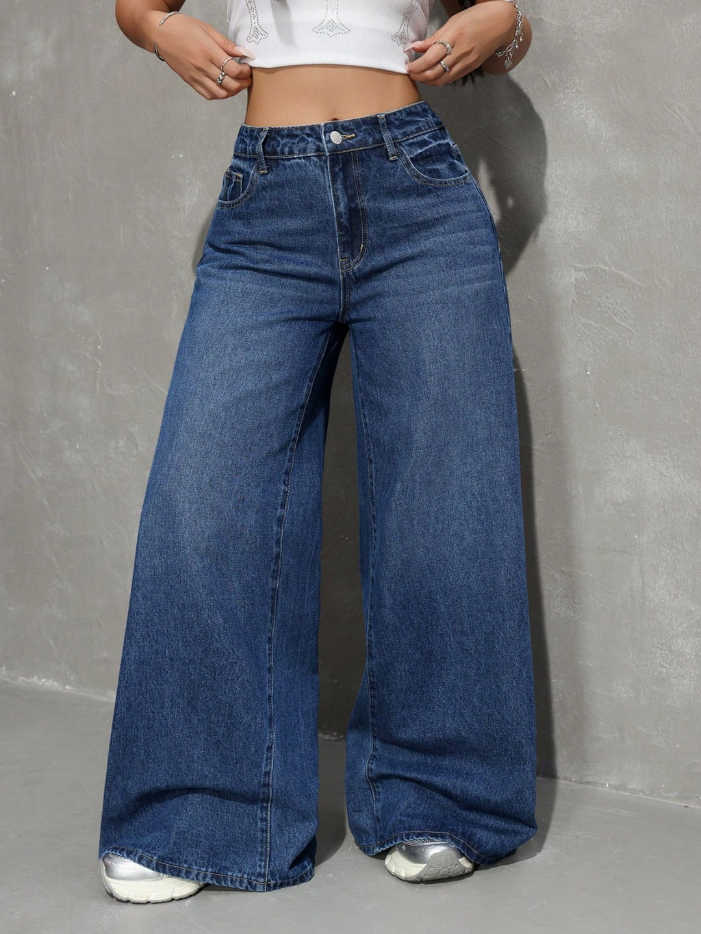 Flared Denim pant