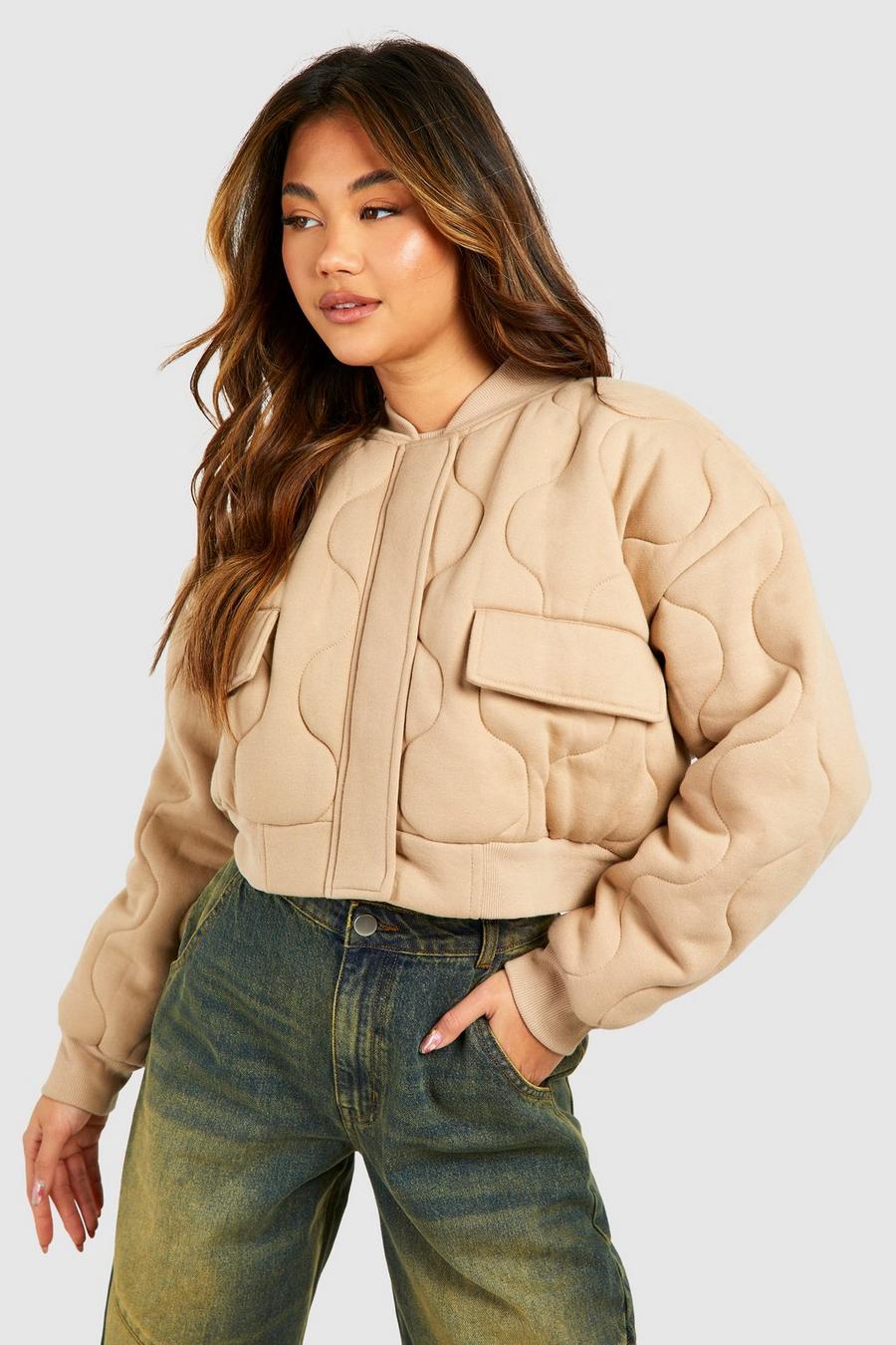 PUFFER  ONION QUILT BOMBER JACKET