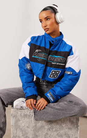 MOTO PADDED BOMBER JACKET