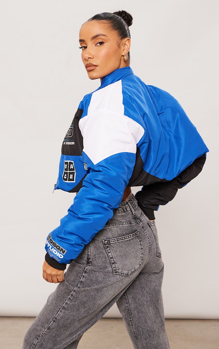 MOTO PADDED BOMBER JACKET