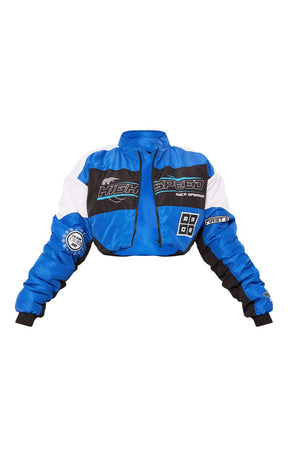 MOTO PADDED BOMBER JACKET