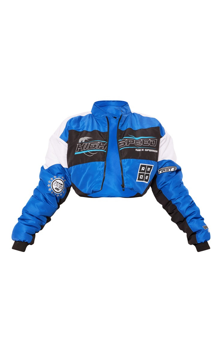 MOTO PADDED BOMBER JACKET